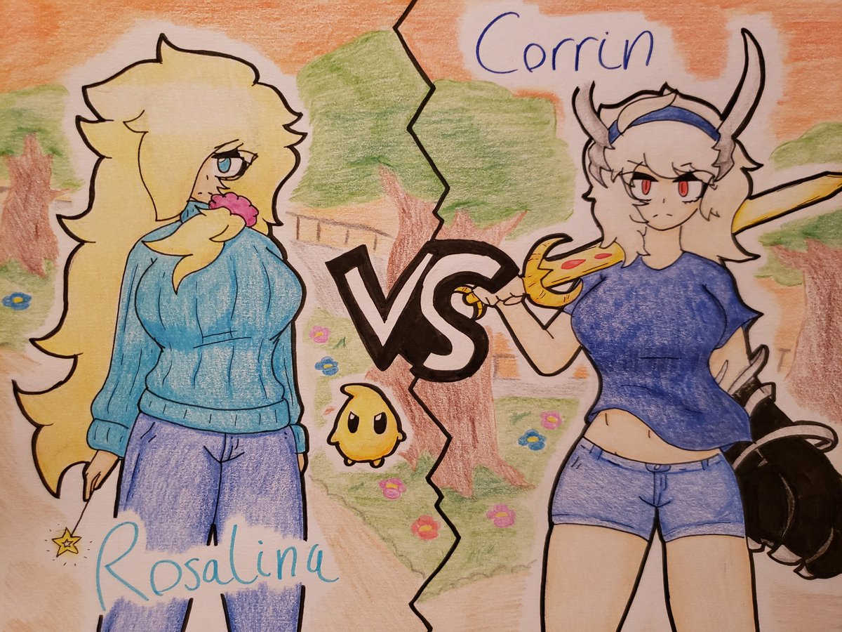 WGDraws1's tweet photo. 💙⭐ Rosalina vs Corrin 🐉🤍
#fanart #supermariobros #supermariobrosfanart #supermariogalaxy #supermariogalaxyfanart #rosalina #rosalinafanart #princessrosalina #princessrosalinafanart #fireemblem #fireemblemfanart #fireemblemcorrin https://t.co/sRi4WA0rbR