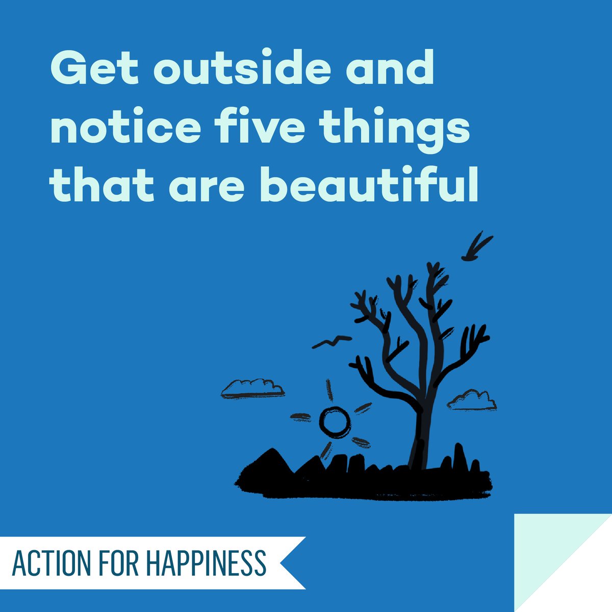 Action for Happiness tweet media