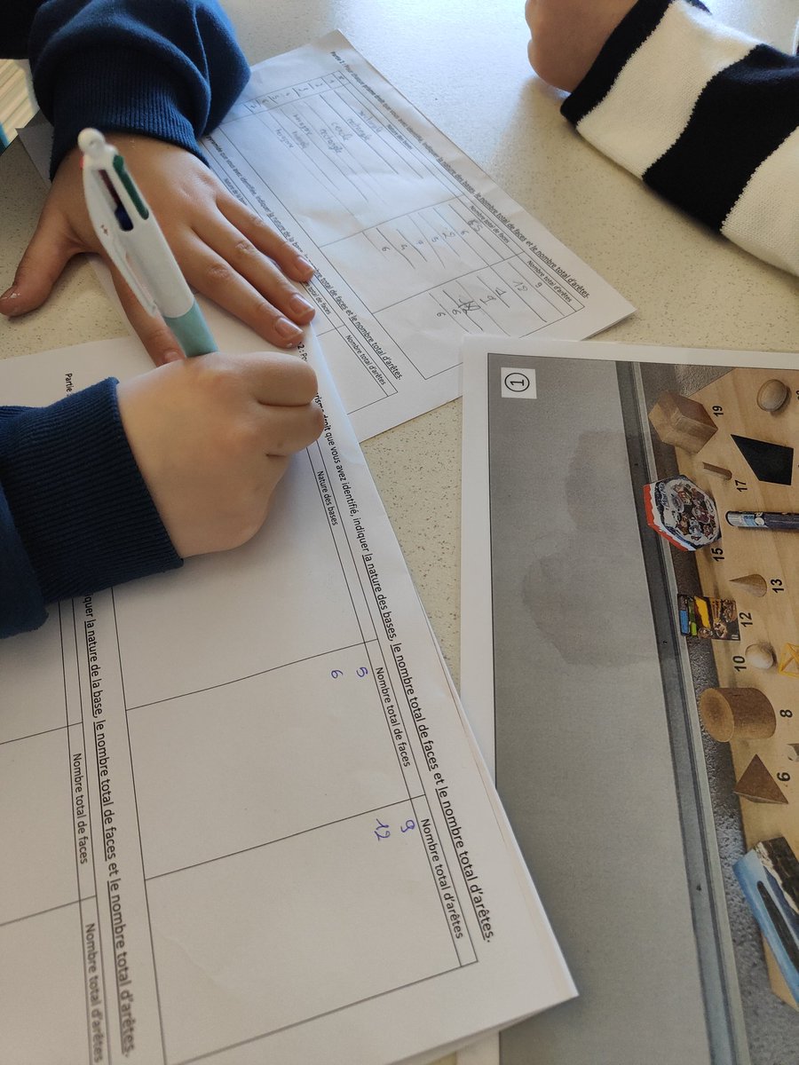 EtwTerp's tweet photo. Activité sur l'identification de solides en 5e
#solides #maths #activite #manipulation https://t.co/rOCqjNfcPC