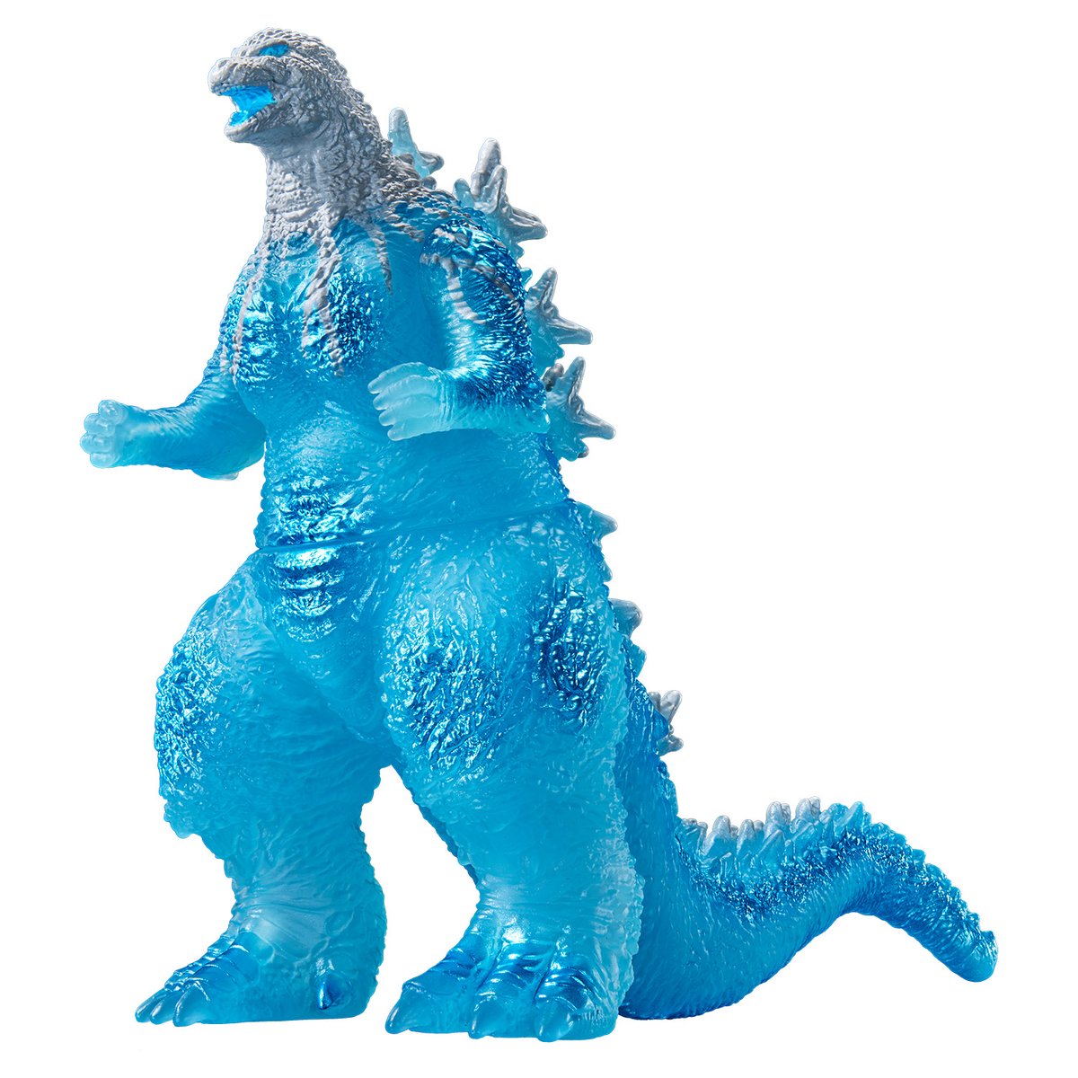 ゴジラ　ソフビ　青　白　赤　三色3体セット 4-18.jpg