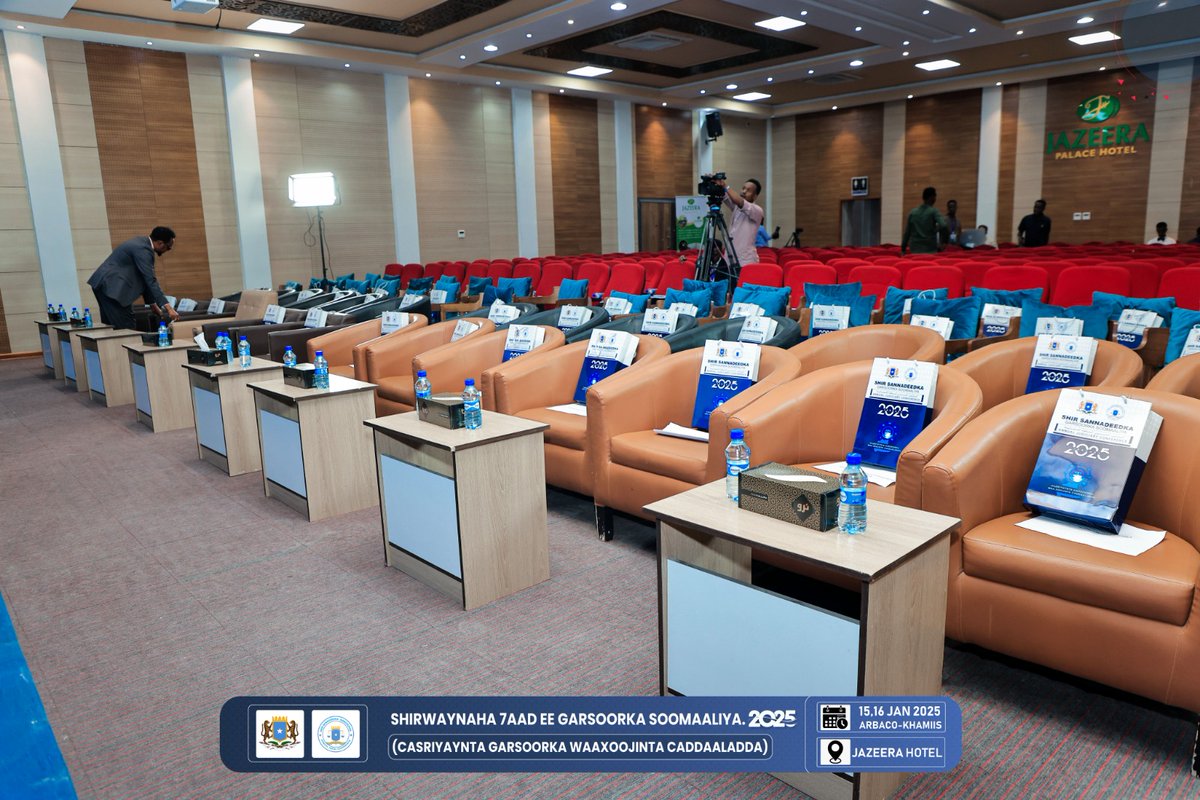 AbdallaBaidoa's tweet photo. "Welcome to the Somalia Judicial Annual Conference 2025, we focus on modernizing Somalia's judiciary with justice, transparency, and equal access for all, integrating technology with our traditions. โSaid Ali Mohamedโ Chairman Banandir Court of Appeal.
#ModernizingJudgment https://t.co/zP8juj1r0I