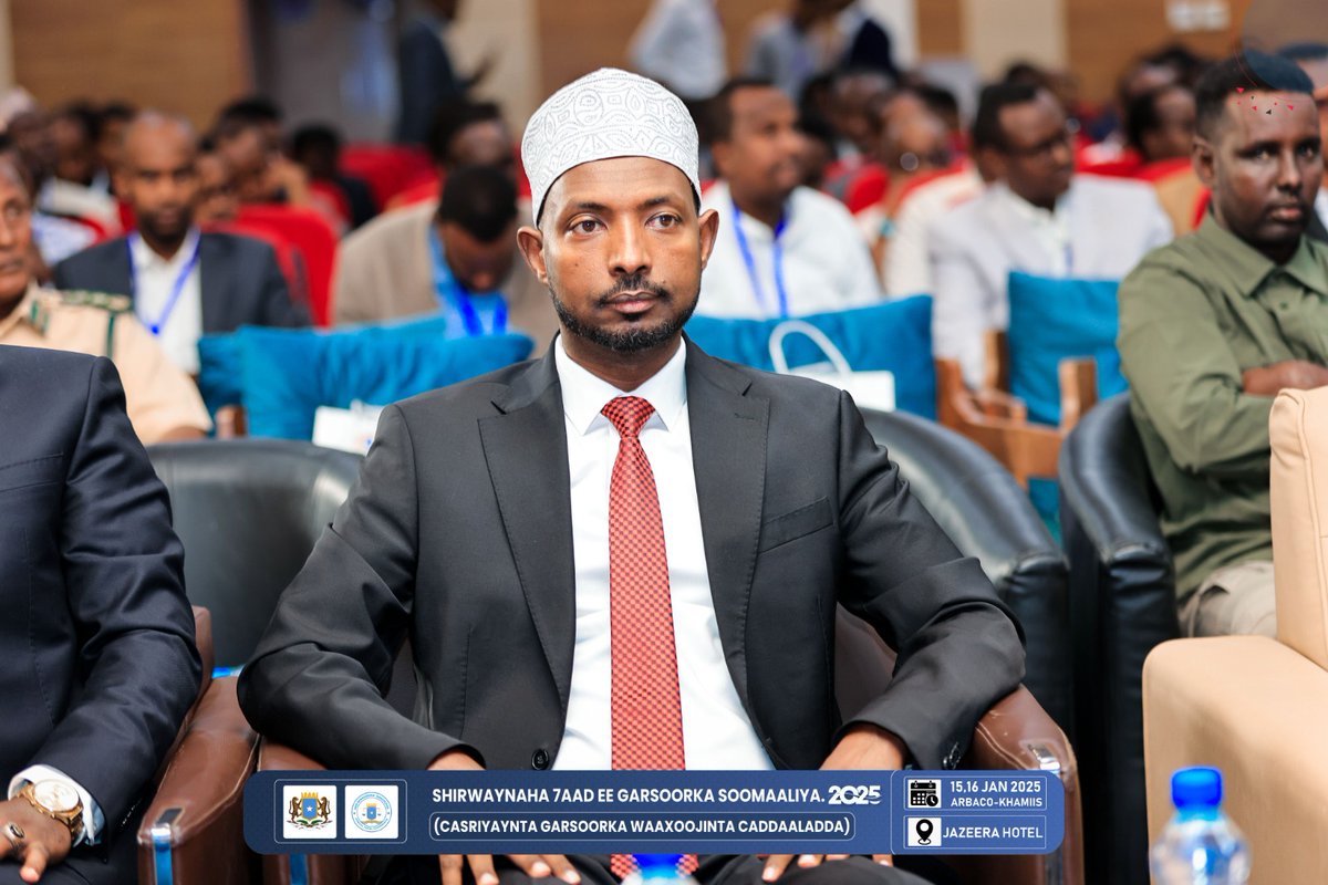 AbdallaBaidoa's tweet photo. "Welcome to the Somalia Judicial Annual Conference 2025, we focus on modernizing Somalia's judiciary with justice, transparency, and equal access for all, integrating technology with our traditions. โSaid Ali Mohamedโ Chairman Banandir Court of Appeal.
#ModernizingJudgment https://t.co/zP8juj1r0I