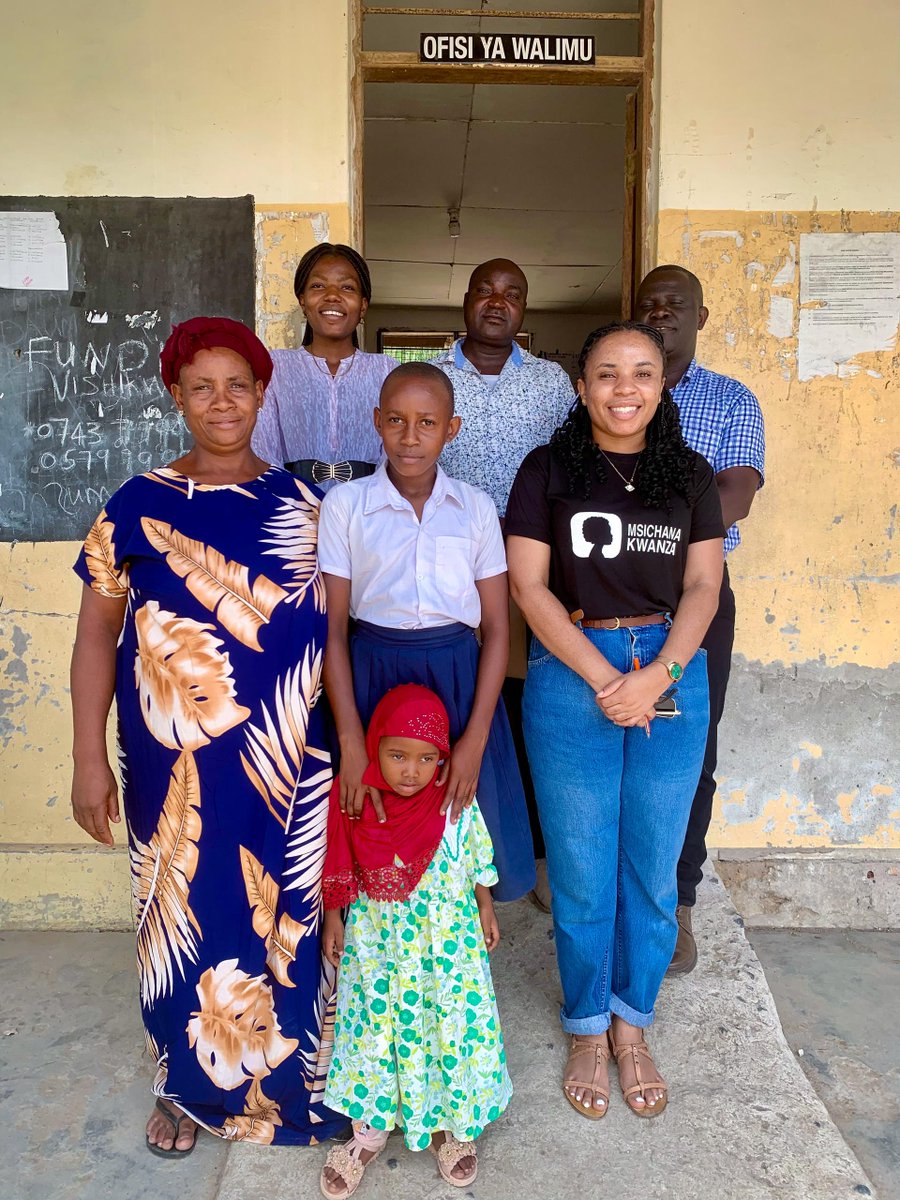 GFIinitiative's tweet photo. Through our Her Education project, on January 14th, we signed a Memorandum of Understanding with parents and principals from 3 of the 4 schools in Kibwegere Ward. This agreement formalizes the selection of 1 girl student from each school to receive a scholarship this year. https://t.co/qytaaUPeb3