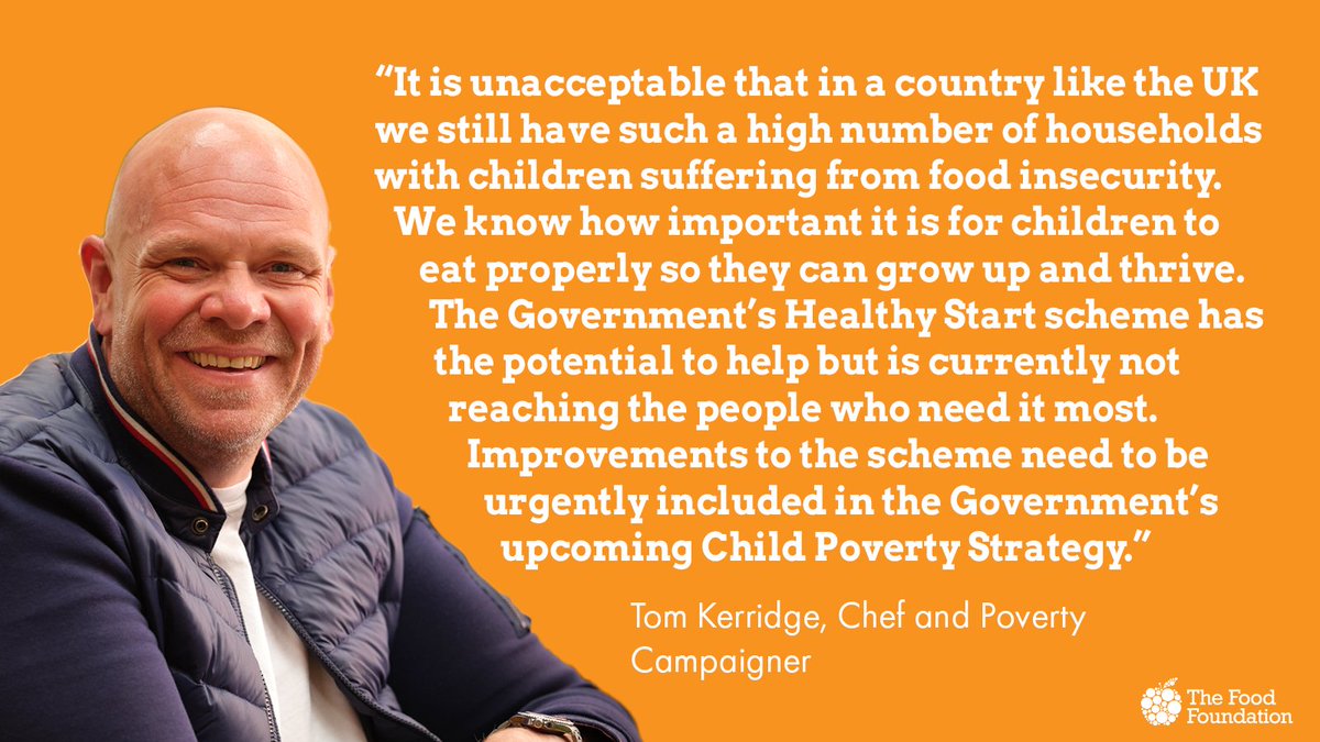 The Food Foundation (@food_foundation) on Twitter photo 📢 80+ campaigners are calling for urgent improvements to the <a href="/NHSHealthyStart/">NHS Healthy Start Scheme</a> scheme.
It's meant to prevent #foodinsecurity and malnutrition amongst pregnant women and young children but too many families in #poverty are missing out.
Read more: bit.ly/3WjaX2H 📢 80+ campaigners are calling for urgent improvements to the <a href="/NHSHealthyStart/">NHS Healthy Start Scheme</a> scheme.
It's meant to prevent #foodinsecurity and malnutrition amongst pregnant women and young children but too many families in #poverty are missing out.
Read more: bit.ly/3WjaX2H
