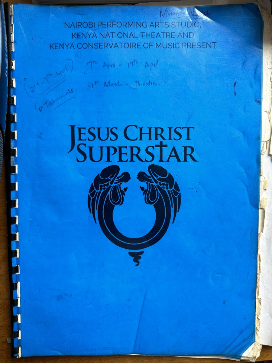nyokafimacharia's tweet image. One thing y’all will enjoy about #NyokabiAtTen is seeing all my scripts with my notes as an actor from the shows I have been on. Which show hace you watched? This one is for the OG Nyokabi fans. 
Can’t wait for y’all to experience this in August!