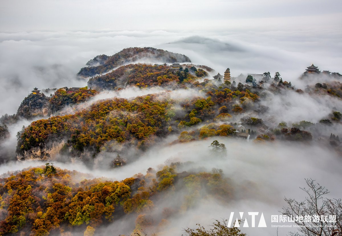 IMTAOFFICIAL's tweet photo. 🌸Kongtong Mountain: A Sacred Journey Through Myth and Mist
Kongtong Mountain, located in #Pingliang City, #Gansu Province, is one of the most famous Taoist sacred mountains in #China. Known as the birthplace of Kongtong martial arts, it also appears as a legendary symbol in Jin Yong's martial arts novels. With its steep peaks, rich cultural heritage, and deep historical significance, Kongtong Mountain remains a mysterious and tranquil sanctuary.
According to legend, Kongtong Mountain was once the place where the Yellow Emperor, the progenitor of Chinese culture, sought wisdom. He came here to learn from the sage Guangchengzi about statecraft and healthcare, adding layers of cultural and mythical allure to the mountain. The ancient Taoist temples, hermit caves, and relics of spiritual cultivation throughout the mountain further contribute to its aura of mystery.
The natural scenery of Kongtong Mountain is equally breathtaking. The steep terrain, shrouded in mist, creates a poetic and picturesque landscape, especially in the early morning and evening when shadows and sunlight weave together. Visitors can follow winding trails to explore Taoist temples, ancient stone carvings, and wooden sculptures, immersing themselves in the serenity and mystique of this sacred place.
🖊Editor Ⅰ: Stella
🖊Editor Ⅱ: Helen
🖊Editor Ⅲ: Liu Guosong
#IMTA #MountainTourism #KongtongMountain #TaoistSacredSites #GansuProvince #ChineseCulturalHeritage #MartialArtsOrigin #YellowEmperor #AncientTemples #Taoism #HistoricalLandmarks #MysticalLandscapes