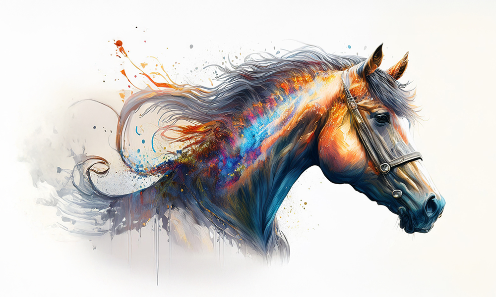 Here’s a detailed AI illustration of a horse. Clean lines and subtle textures bring it to life. Piece for horse lovers. 🐎🎨 #HorseArt #Illustration #CreativeDesign #Art #Horses  #art #Horse #AIart #AIgenerated