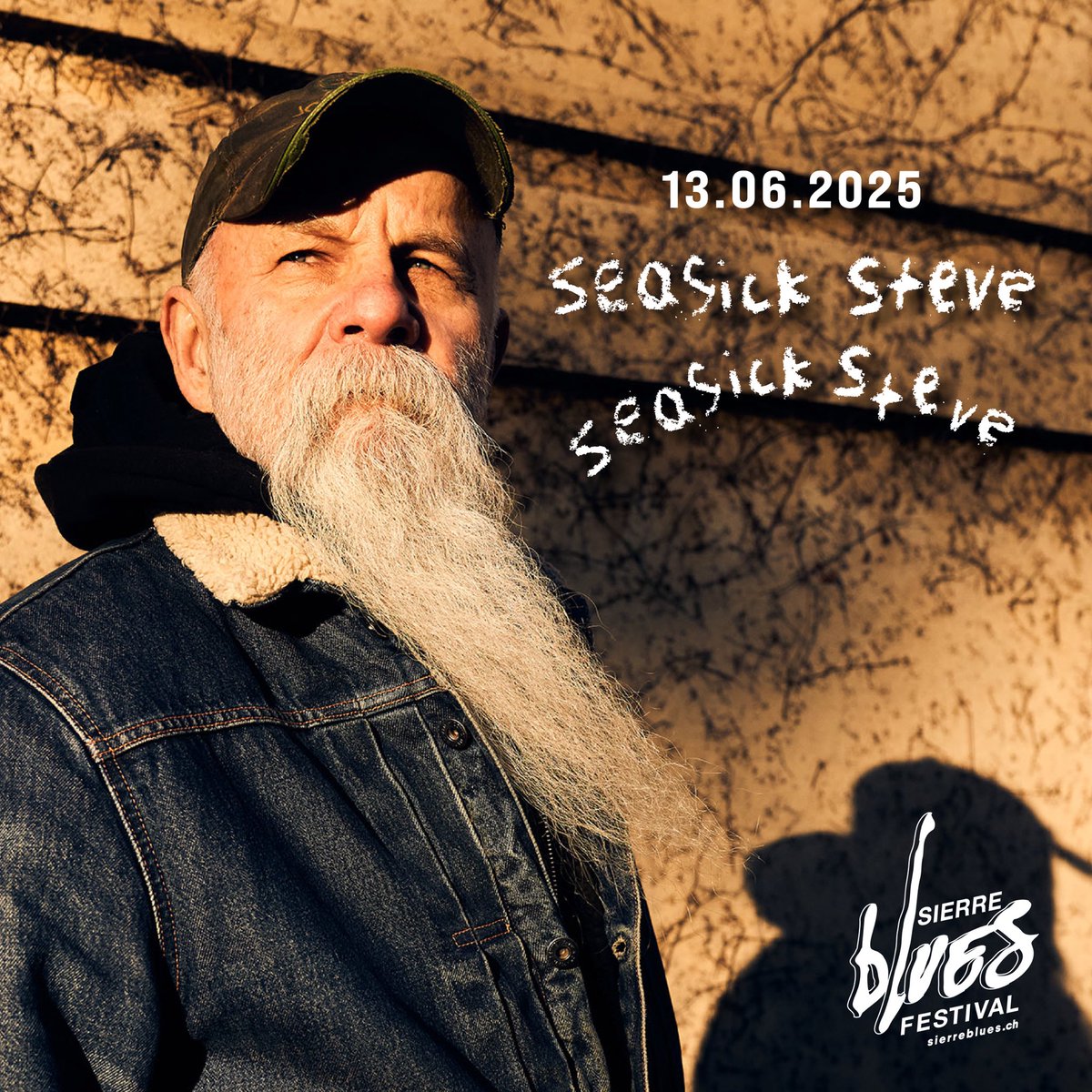 Official Seasick Steve (@seasicksteve) on Twitter photo 🎸 Exciting news! Seasick Steve will headline on Fri, June 13, 2025, at the Sierre Blues Festival! 🎶<a href="/sierreblues/">SierreBluesFestival</a>
🎟️ Tickets are on sale now!
👉 ticketmaster.ch/event/sierre-b…
#SierreBluesFestival #SeasickSteve #BluesMusic #LiveMusic #FestivalVibes #Sierre #Valais 🎸 Exciting news! Seasick Steve will headline on Fri, June 13, 2025, at the Sierre Blues Festival! 🎶<a href="/sierreblues/">SierreBluesFestival</a>
🎟️ Tickets are on sale now!
👉 ticketmaster.ch/event/sierre-b…
#SierreBluesFestival #SeasickSteve #BluesMusic #LiveMusic #FestivalVibes #Sierre #Valais