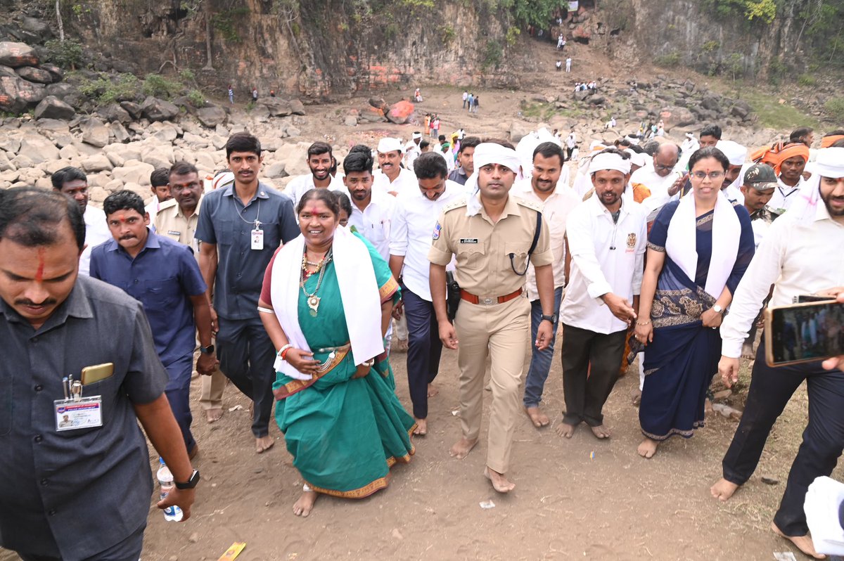 PO ITDA UTNOOR (@poitdautnoor) on Twitter photo Jangubai Jathra: A month long Jathra, inviting people from all over India was attended by Hon’ble District Minister <a href="/meeseethakka/">Danasari Seethakka</a> Madam along with Officials. The temple located inside the cave of the hills has huge cultural and spiritual significance and is a must visit. Jangubai Jathra: A month long Jathra, inviting people from all over India was attended by Hon’ble District Minister <a href="/meeseethakka/">Danasari Seethakka</a> Madam along with Officials. The temple located inside the cave of the hills has huge cultural and spiritual significance and is a must visit.