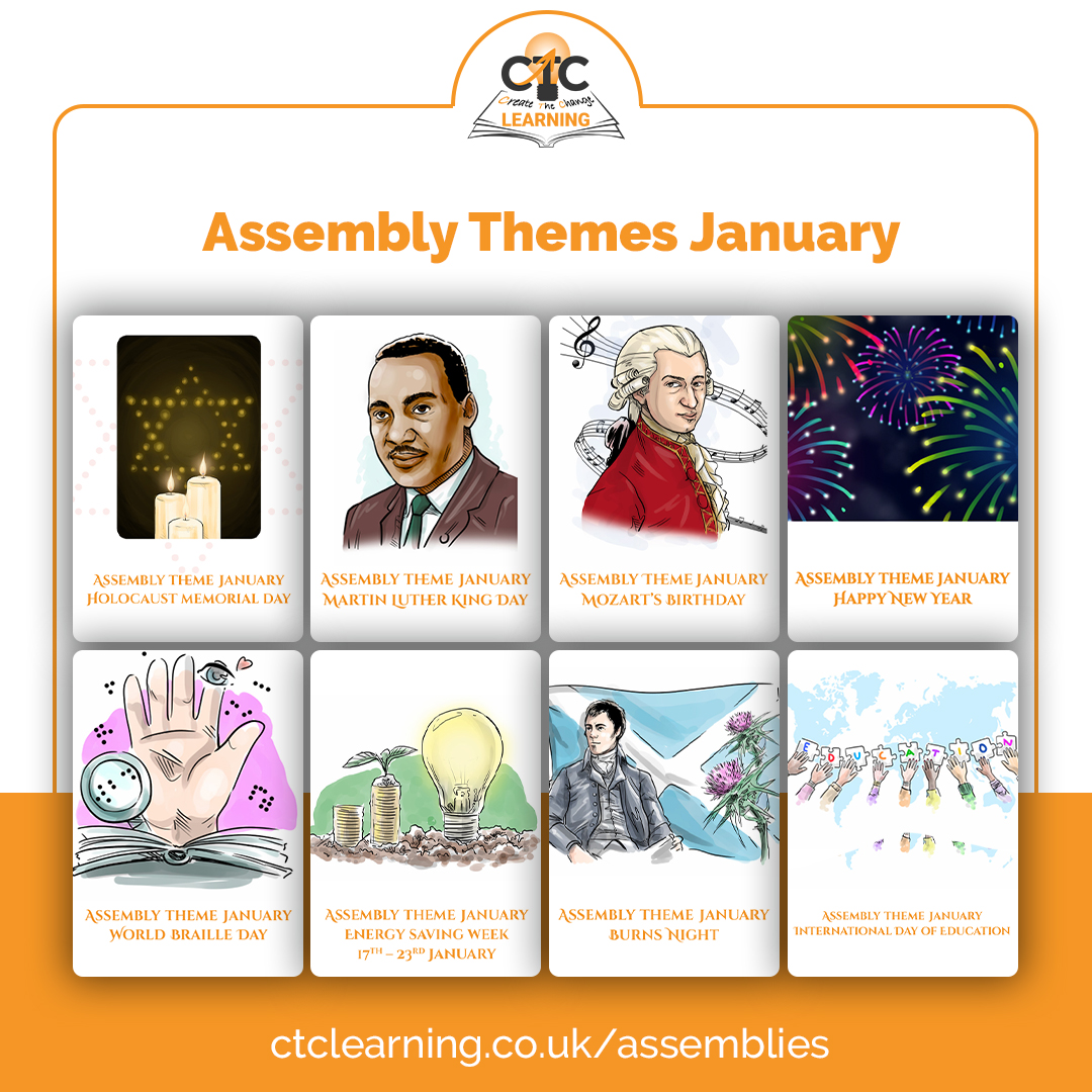 CTC_Learning's tweet image. We have 8 assemblies for each month available for 2025. Take a look now on our site. Instant Download. ctclearning.co.uk