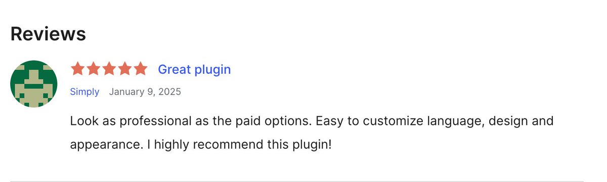 We love hearing from our users! Want to experience seamless compliance? Try <a href="/Pressidium/">Pressidium</a>  Cookie Consent plugin today! 🚀wordpress.org/plugins/pressi…...
#WordPress  #cookieconsent #GDPRCompliance #userfeedback