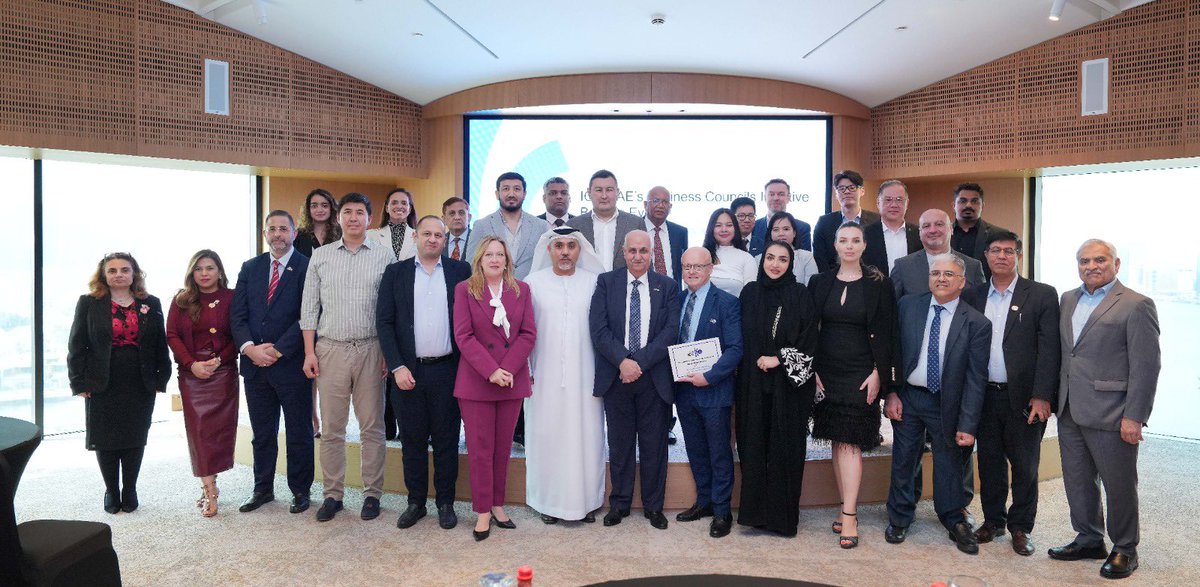 pbpc_uae's tweet photo. @pbpc_uae Board Members Mr. Anjum Rashid and Mr. Ijaz Bukhari attended the Initiave briefing event for the business councils &amp; groups in the UAE  by ICC UAE Business on 9 Jan 2025 at Dubai Chamber. 

The meeting had a meaningful dialogue, and explored collaboration opportunities https://t.co/70uKiS62EC