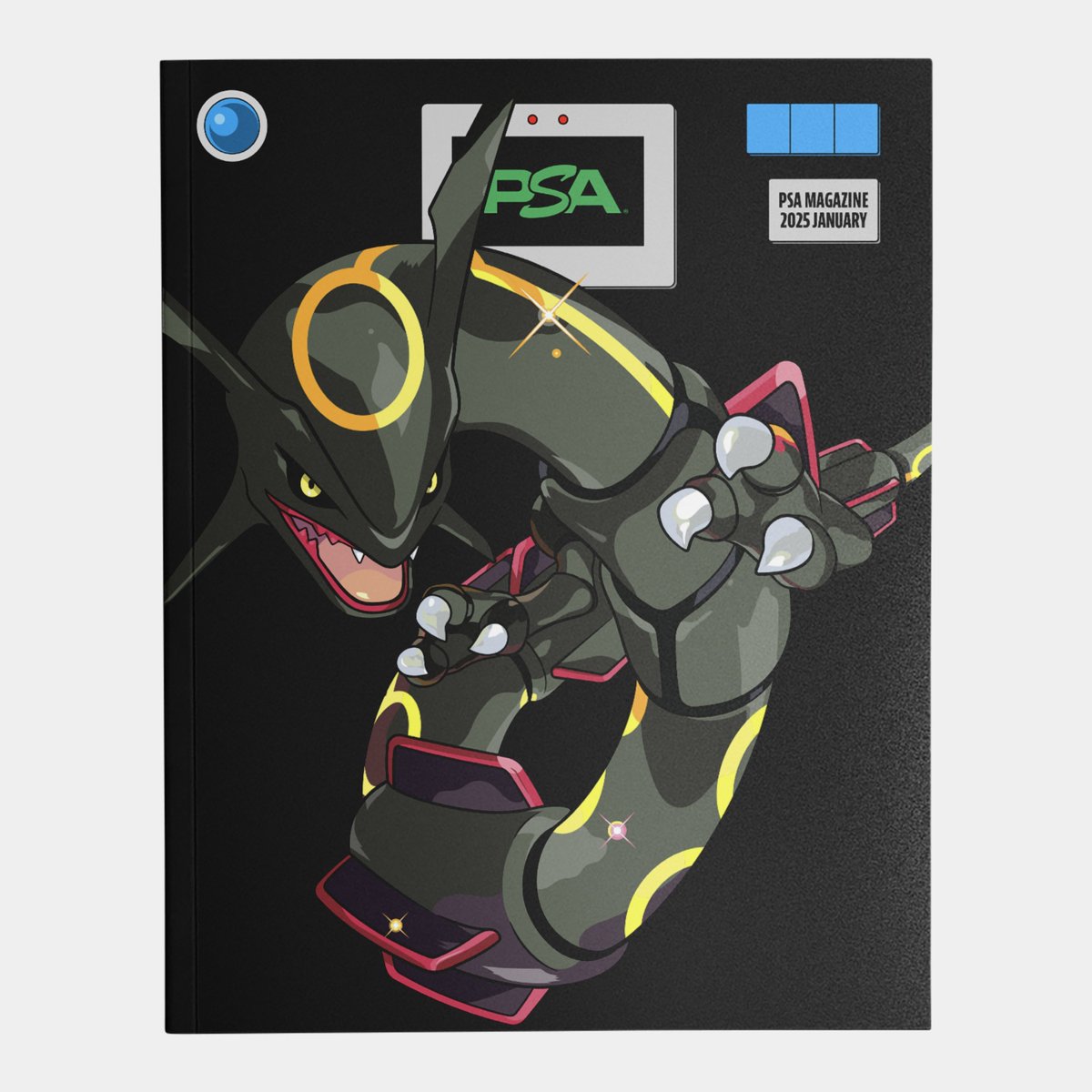PSAマガジン】1月号では低確率で「色違いレックウザ」の冊子が届くよう