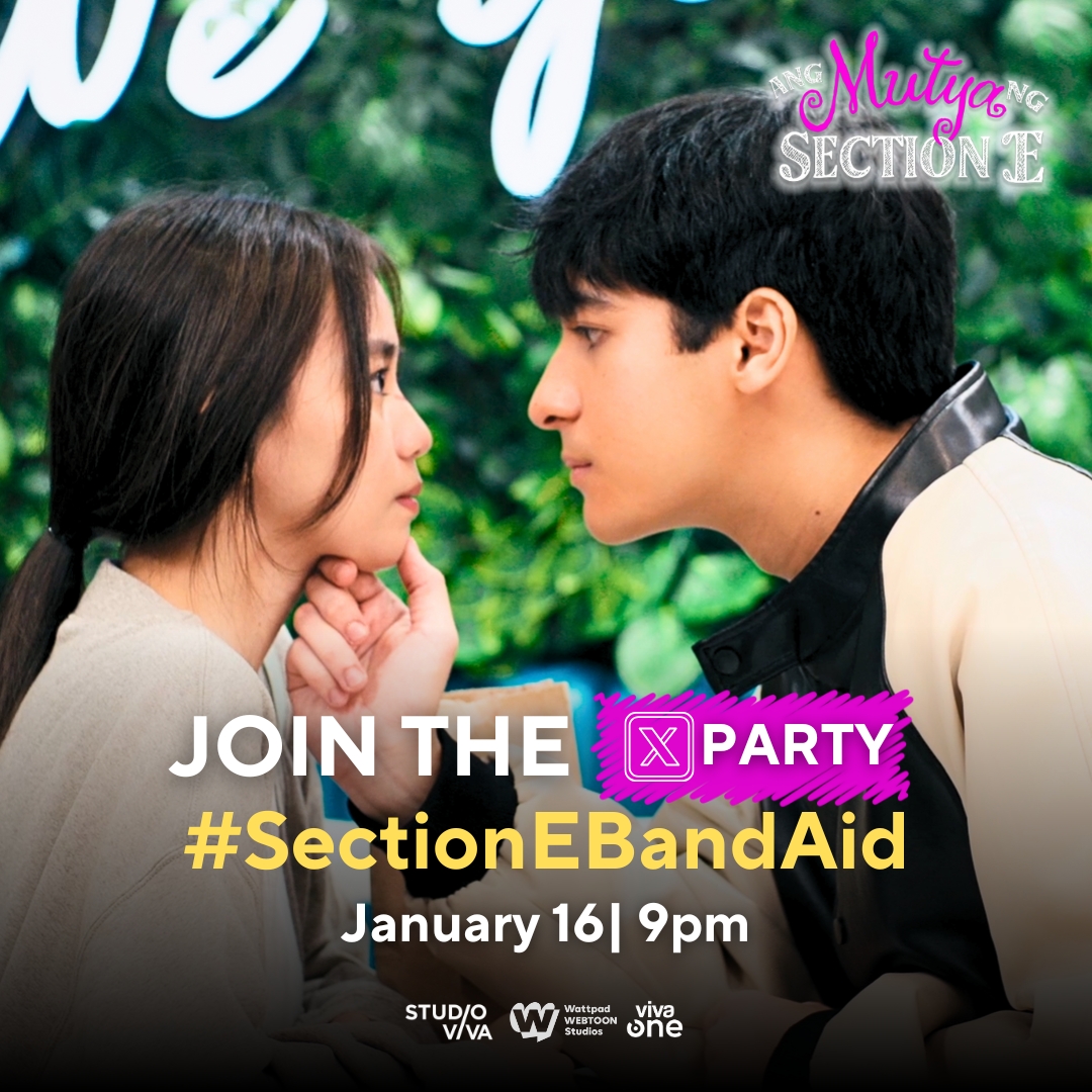 Si Keifer, namimiss si Jay-Jay? Pasabog ang Episode 3 dahil malalaman na natin ang POV ng Hari ng Ulupong!

Don’t miss out the X Party this January 16, 9PM by using the hashtag #SectionEBandAid in every post.

#AngMutyaNgSectionE
#AndresMuhlach
#AshtineOlviga
#StudioViva
#VivaOne