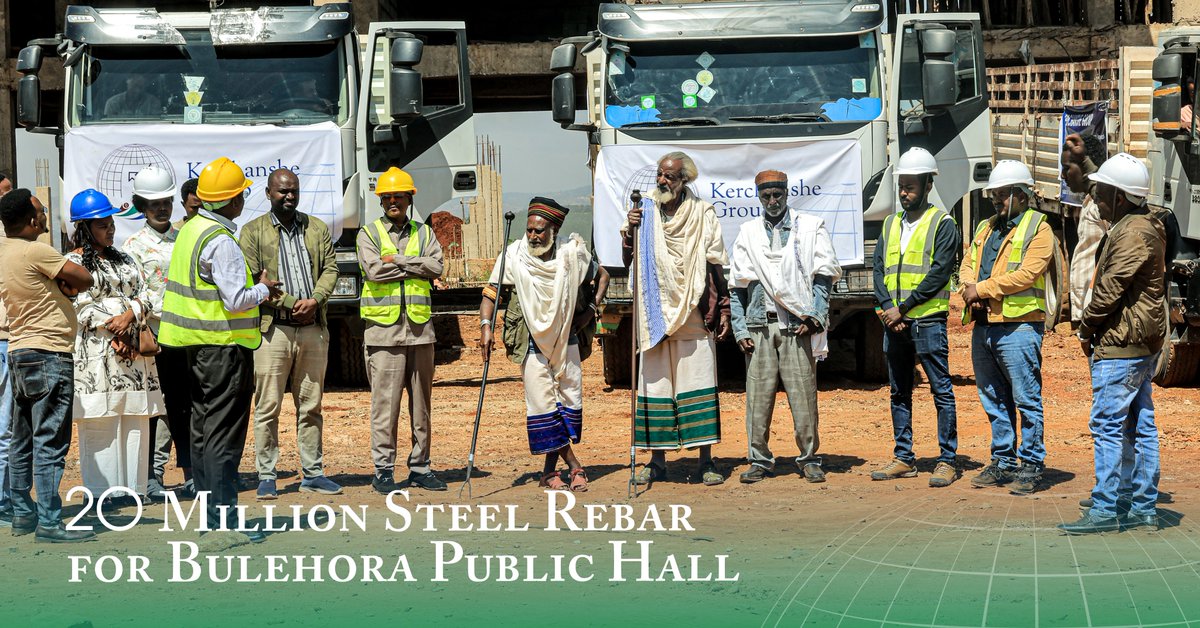 Kerchanshe Group – Giving Back to the Community!

Staying true to our core value of community support, we proudly delivered 20 million ETB worth of steel rebar to the construction site of the Bulehora Public Hall. 

#KerchansheGroup #GivingBack #CommunityEmpowerment