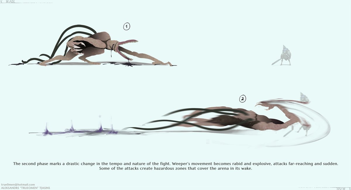 True0men's tweet image. Hi #PortfolioDay! I'm Aleks, and I love designing creatures, characters, weapons, props, and behavior!