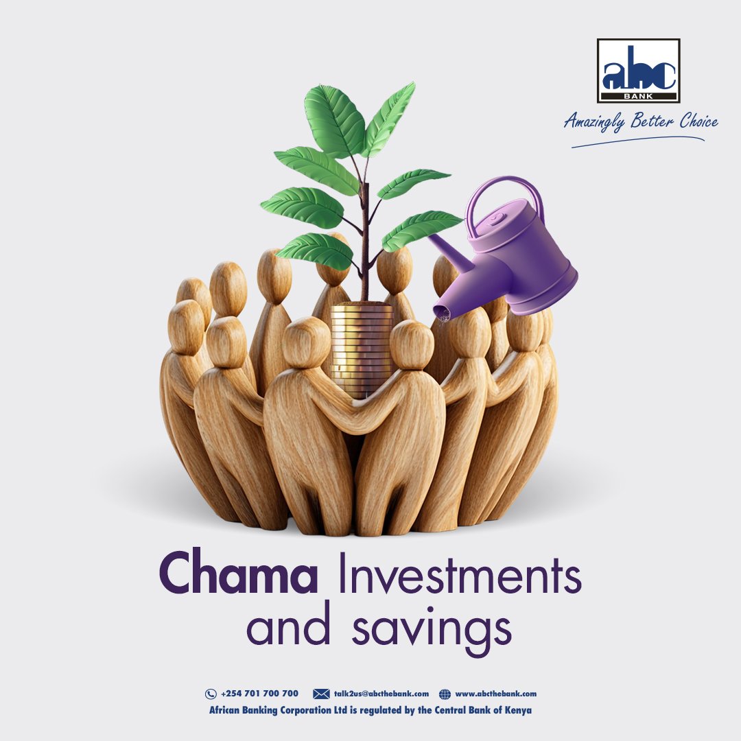 🤝 Chama isn’t just for mjengo or appliance savings. 

🌱 Build a 5-year plan with your squad for investments like real estate (etc.) Wealth is better built together.

💰 Want to start your investment journey today? call us on 0701700700 to learn how our Chama account is the best