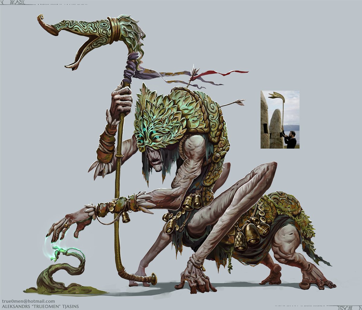 True0men's tweet image. Hi #PortfolioDay! I'm Aleks, and I love designing creatures, characters, weapons, props, and behavior!