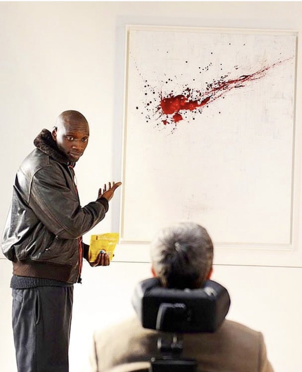 AureliAngel's tweet photo. Now compare the 2 paintings below
One is a p*** take (next to the brilliant Omar Sy, here in “the intouchables”-and the second is worth 42 Millions👌
Can’t make it up😂😂😂
https://t.co/Y0flvUp0wA
#Hilarious #Art #TheIntouchables #Funny https://t.co/4onfvmggyI