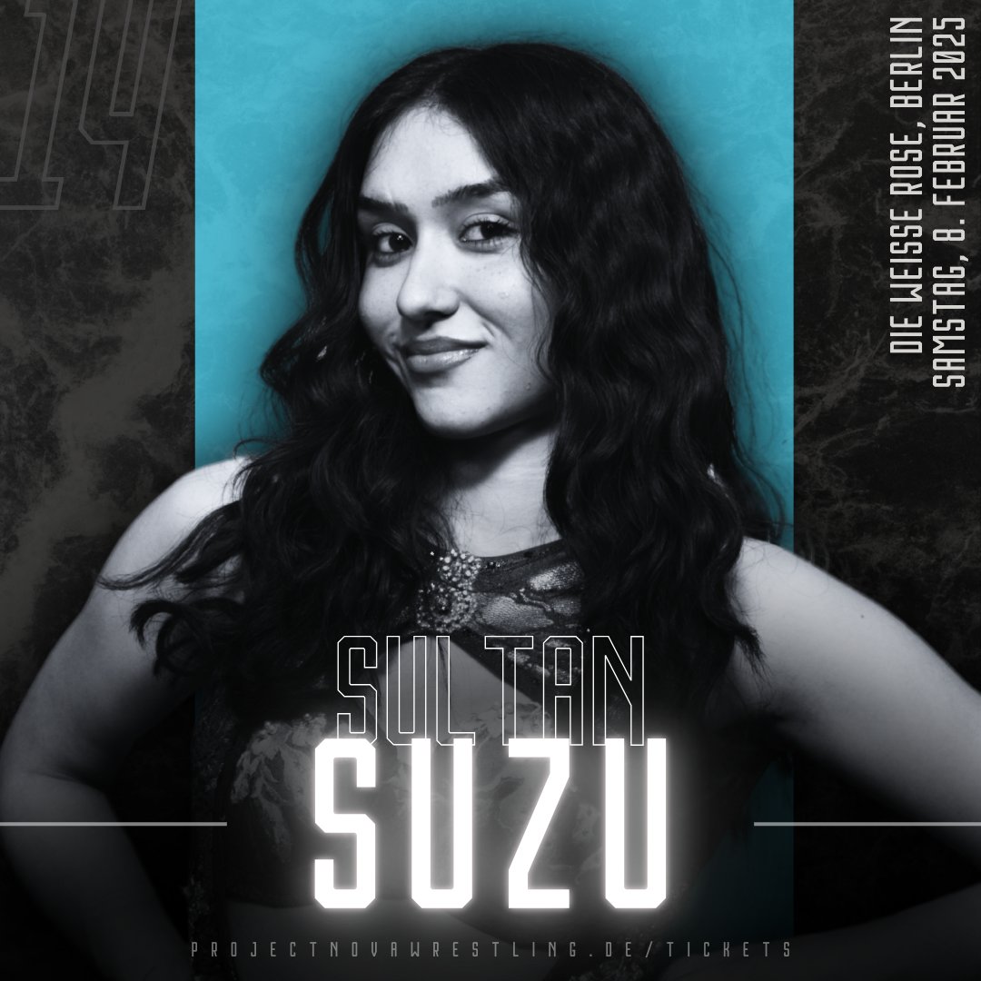 ProjectNovaW's tweet photo. NOVA 14 is international 🌍

- Project Nova Champion @bigbiggerbignik 🇩🇪
- trained at @FlatbacksT: #SultanSuzu 🇹🇷
- you might've seen him at @PTWrestlingPL: #GabrielQueen 🇵🇱
- coming back to Berlin: #Asara 🇻🇳

Join us!
🎟️ https://t.co/ax0swmMkof https://t.co/gkk2qfHCqk