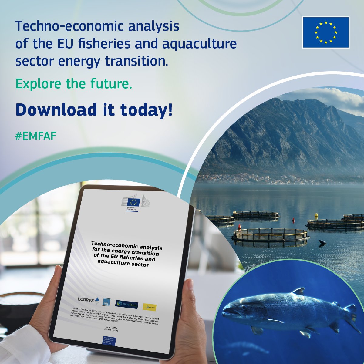 🌿 🌊 Do you think green practices should flow into the blue economy too?

Read the techno-economic analysis for the energy transition of the EU fisheries and aquaculture sector

Full report👉 europa.eu/!bkDx66  

#EU #EMFAF #BlueFarmingEU