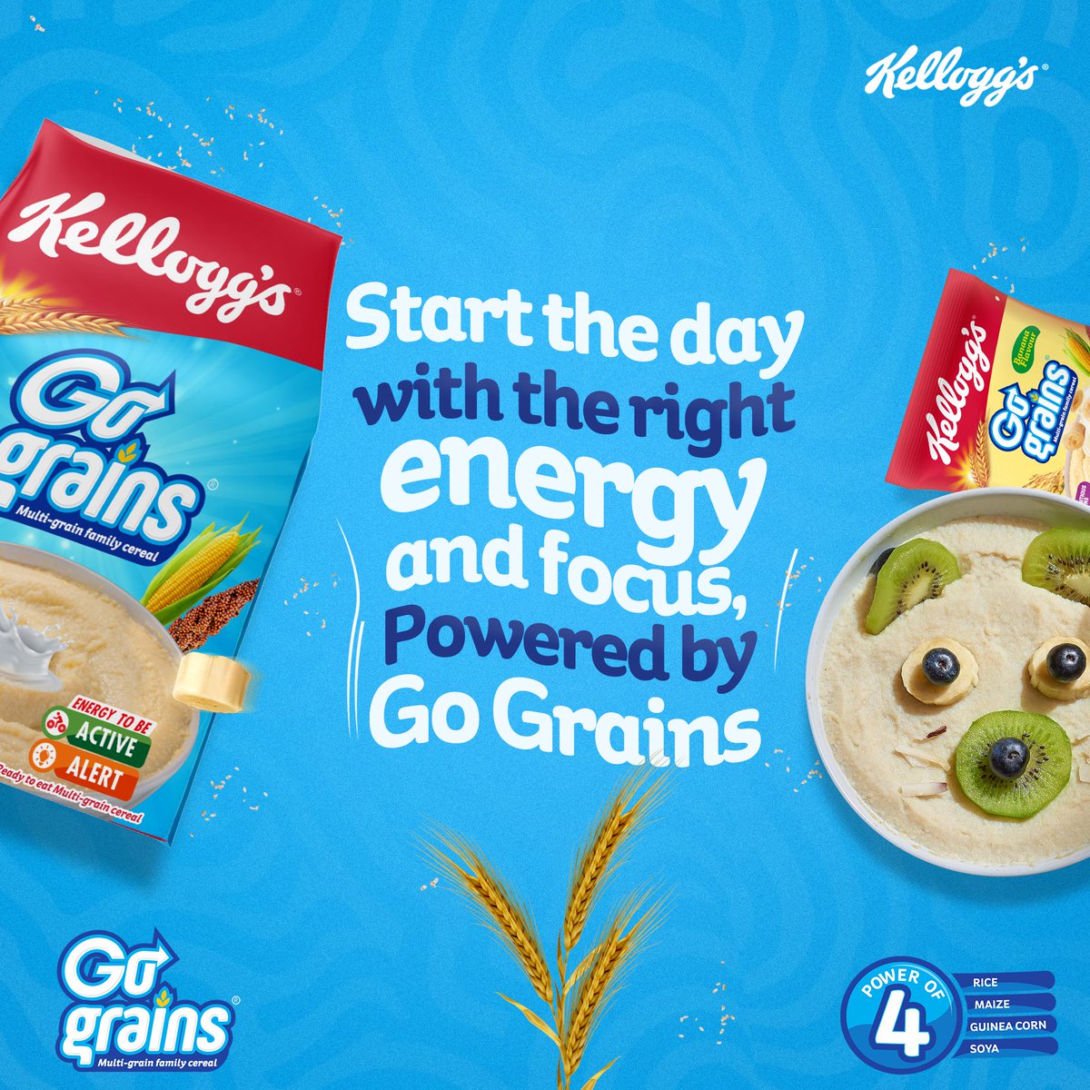 KelloggsNigeria's tweet photo. Fuel your mornings with the perfect blend of soya, maize, rice, and guinea corn, and conquer your day with the right energy like a champ! 

#KelloggsWorldsNo1 #KelloggsNigeria #GoGrains #BreakfastTimeIsKelloggsTime #Powerof4 #HealthyBreakfast #Activelifestyle https://t.co/hZrcR5wNjV