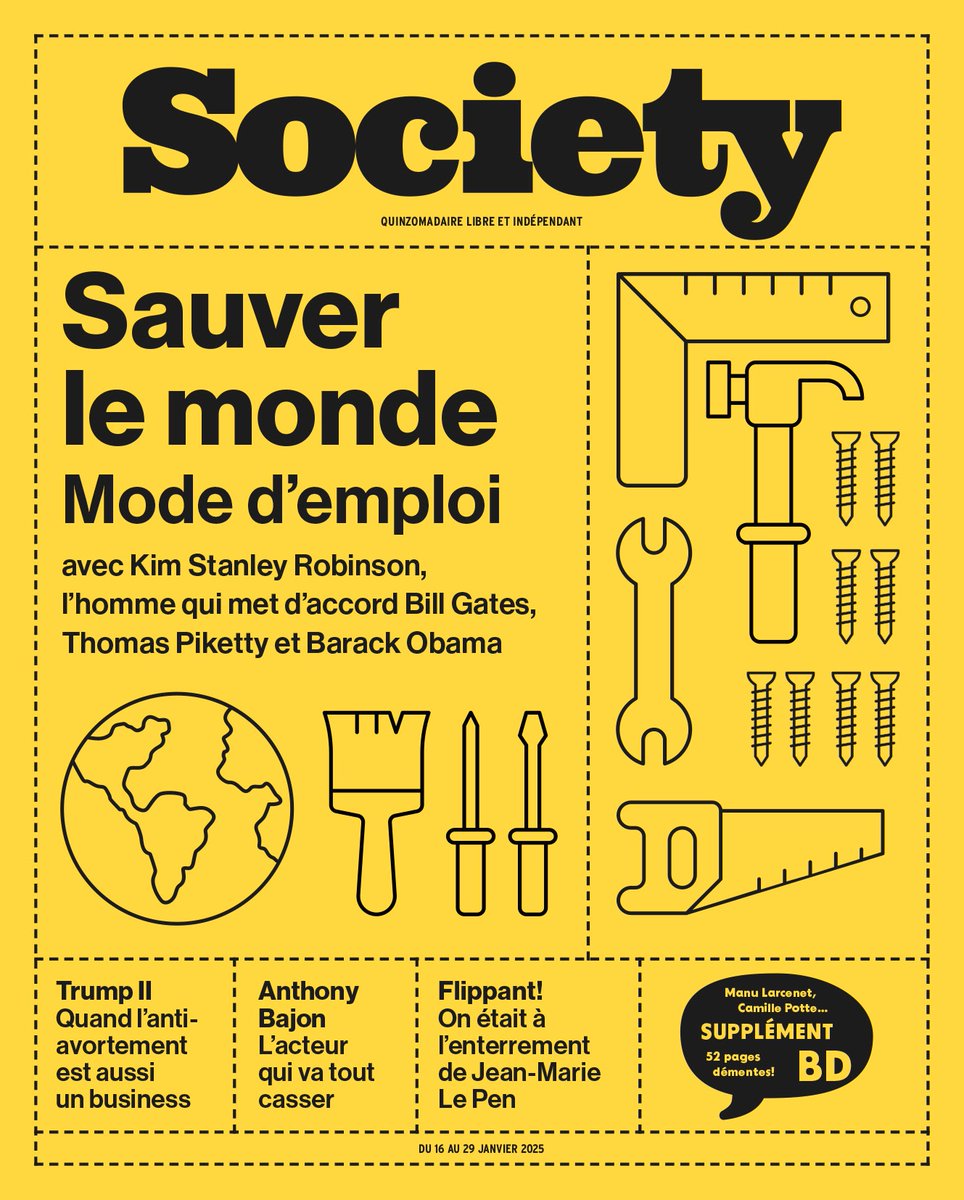 On a enquêté, on a fouillé, et on a trouvé : il existe encore une personne qui croit que la planète peut s’en sortir. Mieux : il a quelques arguments.

Nouveau numéro disponible partout dès ce jeudi 16 janvier.

Abonnez-vous par ici, c’est en promo : abonnement.society-magazine.fr