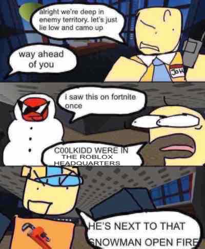 coolguyswag1337's tweet image. more funnies 

#roblox #robloxart