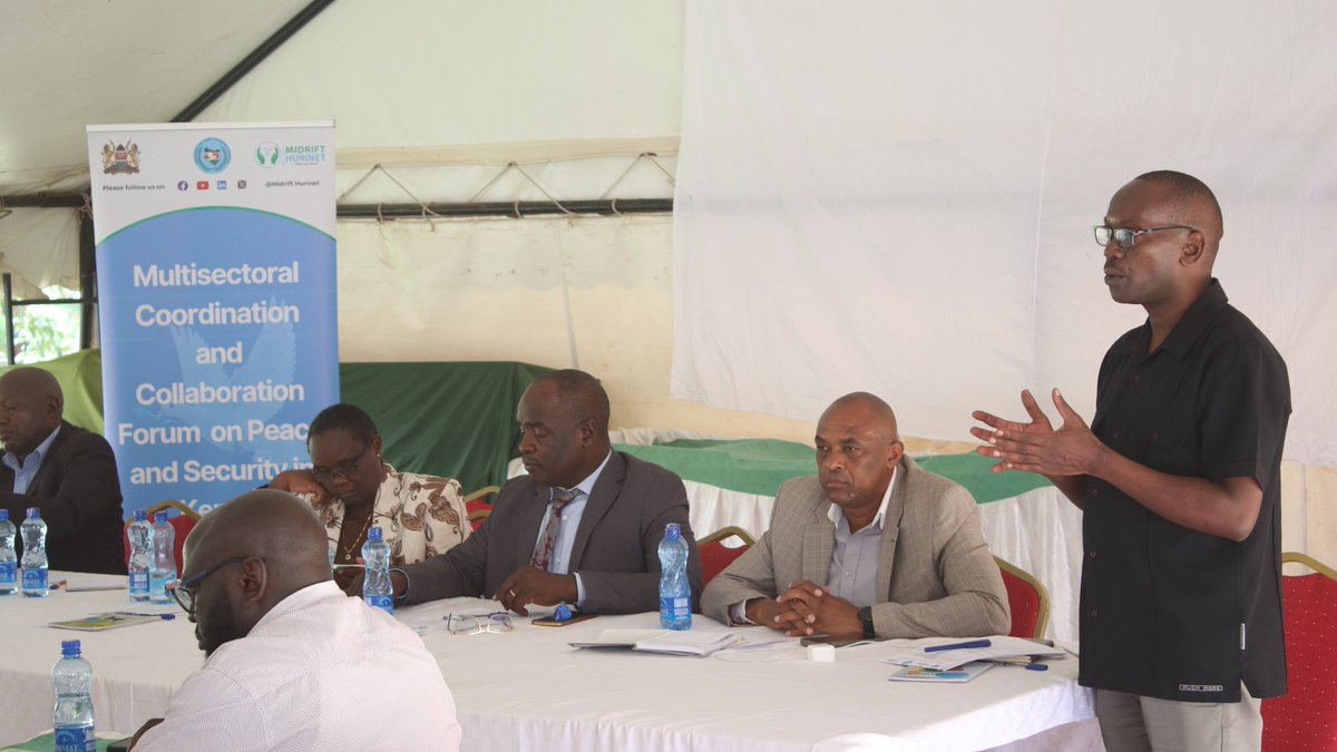 Midrifthurinet's tweet photo. Ongoing Now: 
Establishment and Operationalization of the Baringo Multi-Sectoral Coordination and Collaboration Forum on Peace and Security.
@InteriorKE @NPSOfficial_KE @ReinventKenya @DIGNITY_INT https://t.co/fjuRREuC7T