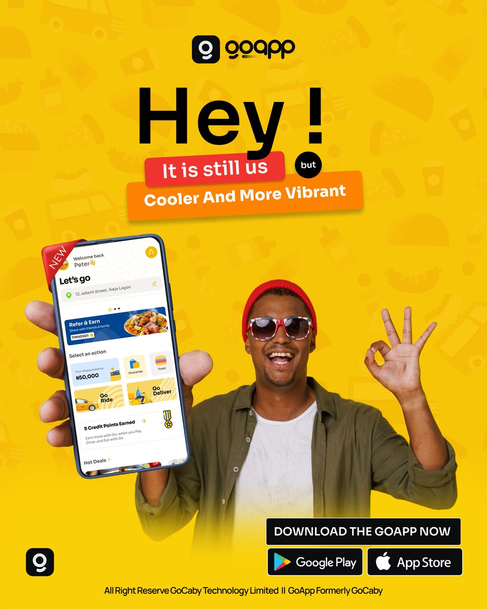 usegoapp's tweet photo. Last year, we gave ourselves a fresh new look to better serve YOU! 💫
If you haven’t noticed, now’s the time to check out our upgraded app and see how we’ve leveled up!💛
#GoApp #UseGoApp #ArmedForcesRemembranceDay https://t.co/cIERXFOqFf