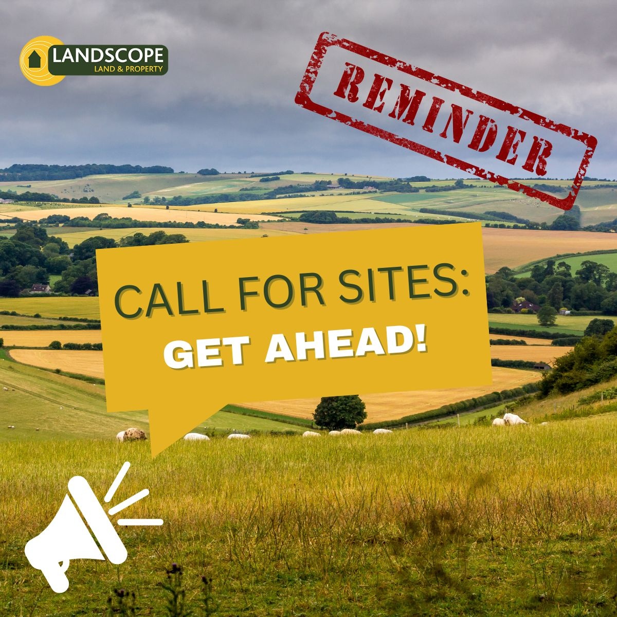 Landscopeltd's tweet photo. Attention landowners and developers - it’s crucial to get ahead of the game when it comes to CALLS FOR SITES.

Planning ahead can make all the difference in identifying opportunities for development in rural areas. By submitting your representation early, you’ll help shape the... https://t.co/ahostwnDWP
