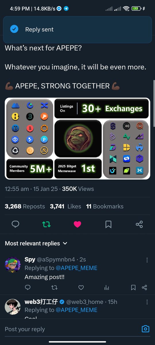 Spy tweet media