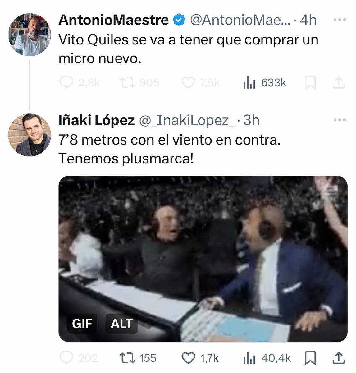 La <a href="/laSextaTV/">laSexta</a> debe emitir una disculpa pública y despida tanto a Antonio Maestre como a Iñaki López.

Si estás a favor comparte.