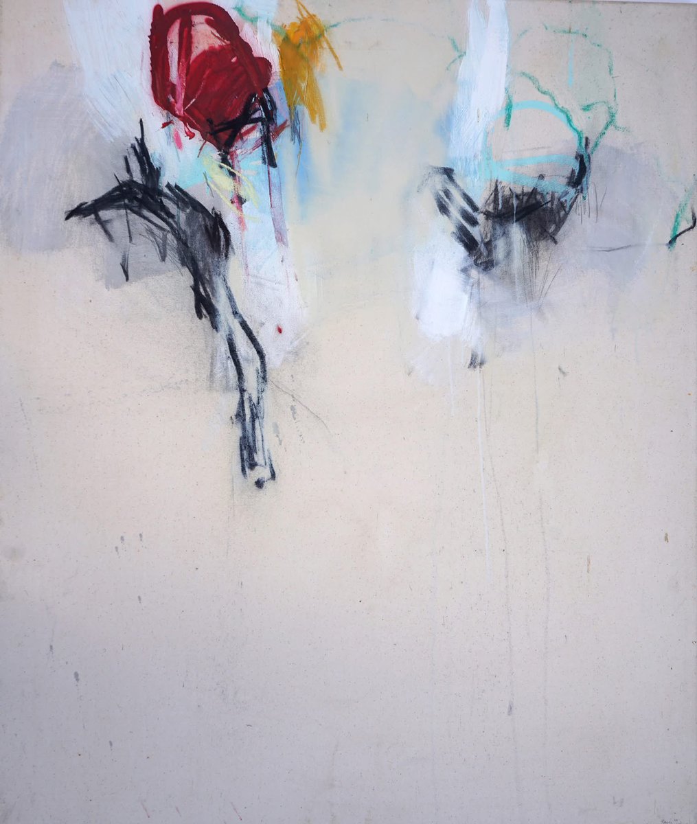 GaleriaHaurie's tweet photo. No se pierda nuestra exposición actual `La Víspera’ de Juanma Reyes .

Obra: Hueso.
Técnica: Técnica mixta.
Tamaño: 120 x 100cm.

#galeriahaurie #lavispera #juanmareyes #galeria #artesevilla #culturasevilla #sevillahoy #esculturas #dibujo #arte #culturasev #TDSCultura https://t.co/lSQ25S2Vh2