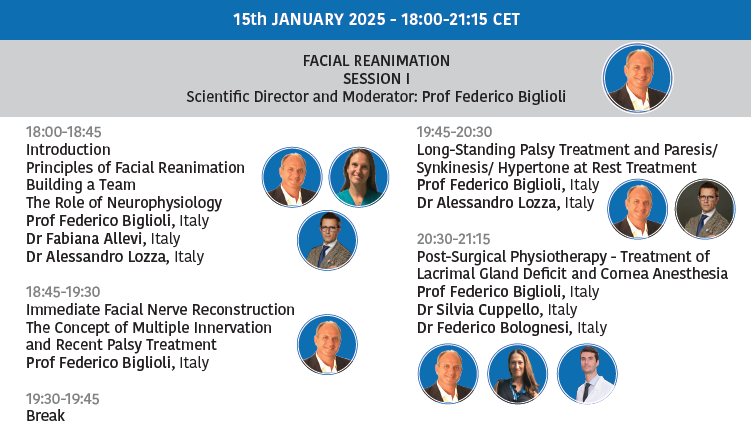 eacmfs_org's tweet image. Module 3 of our PG Programme 2024 in Head & Neck Surgery: Facial Plastic Surgery is scheduled for January 15th and 29th, 2025, featuring engaging and informative sessions. For further details on upcoming programmes, please contact: lzaleczna@eacmfs.org. #EACMFS #PGProgramme