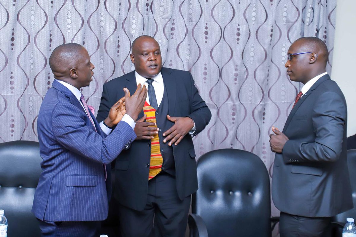 UICTug's tweet photo. How it is going at the maiden visit of the MPs on the Parliamentary Committee on ICT &amp; NG to UICT. 
#DigitalTransformation #ICT4Uganda #UICTatWork https://t.co/rbnbxDK3vL