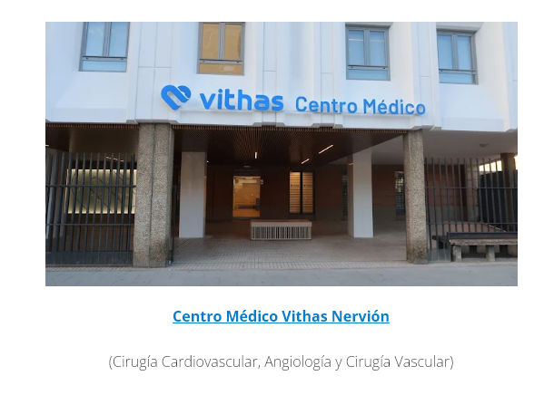 DrGomezVidal's tweet photo. A partir de este mes, las unidades de Cirugía Cardiovascular y Angiología - Cirugía Vascular de Neolaser amplían su disponibilidad al Centro Médico Vithas Nervión. Este paso nos permite ofrecer facilitar el acceso para un mayor número de pacientes.  
https://t.co/jkJoWP2Y91 https://t.co/8JFFI9iuz9