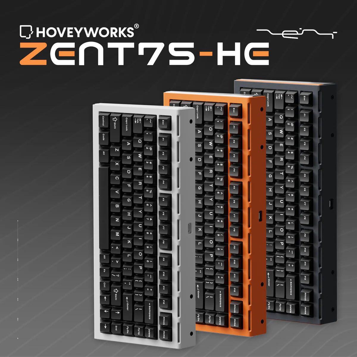 キーボード hovey works zent 75 white HOVEY WORKS ZENT75-HE【ゲーミングキーボード】