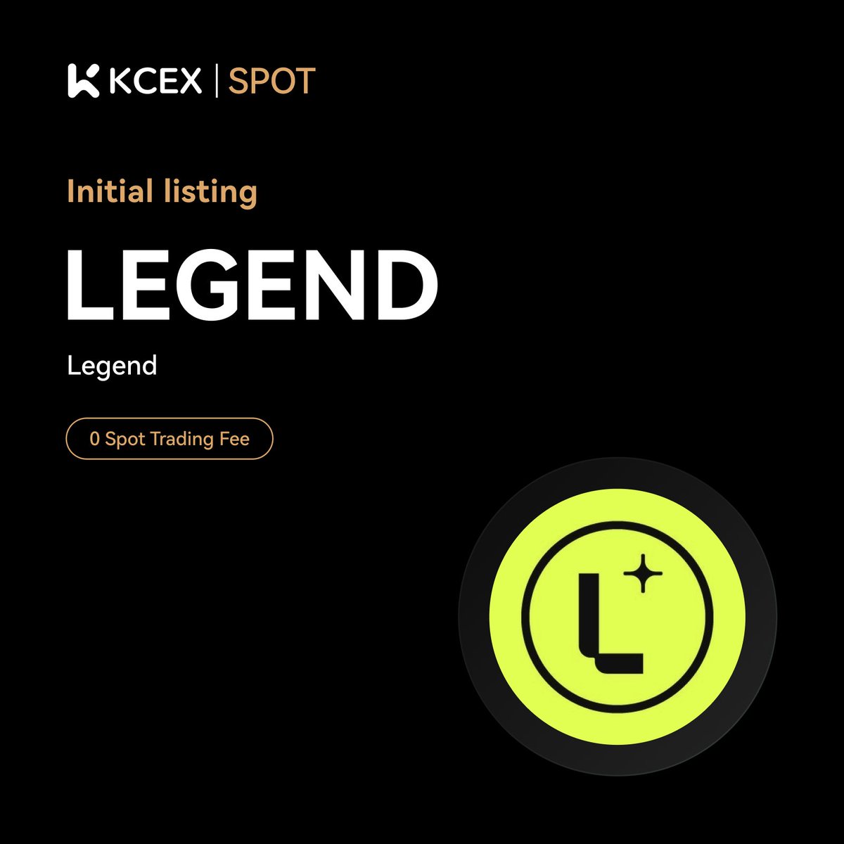 KCEX_Official's tweet photo. #KCEX Initial Listing Announcement🚀

@belegends_ok, leveraging artificial intelligence and blockchain to unlock new revenue streams and boost community engagement, will be listed on KCEX spot trading market.

Trading Pair: $LEGEND/USDT
💼 Deposits: Opened
⏰ Spot Trading Starts: 2025-01-15  12:00 (UTC)