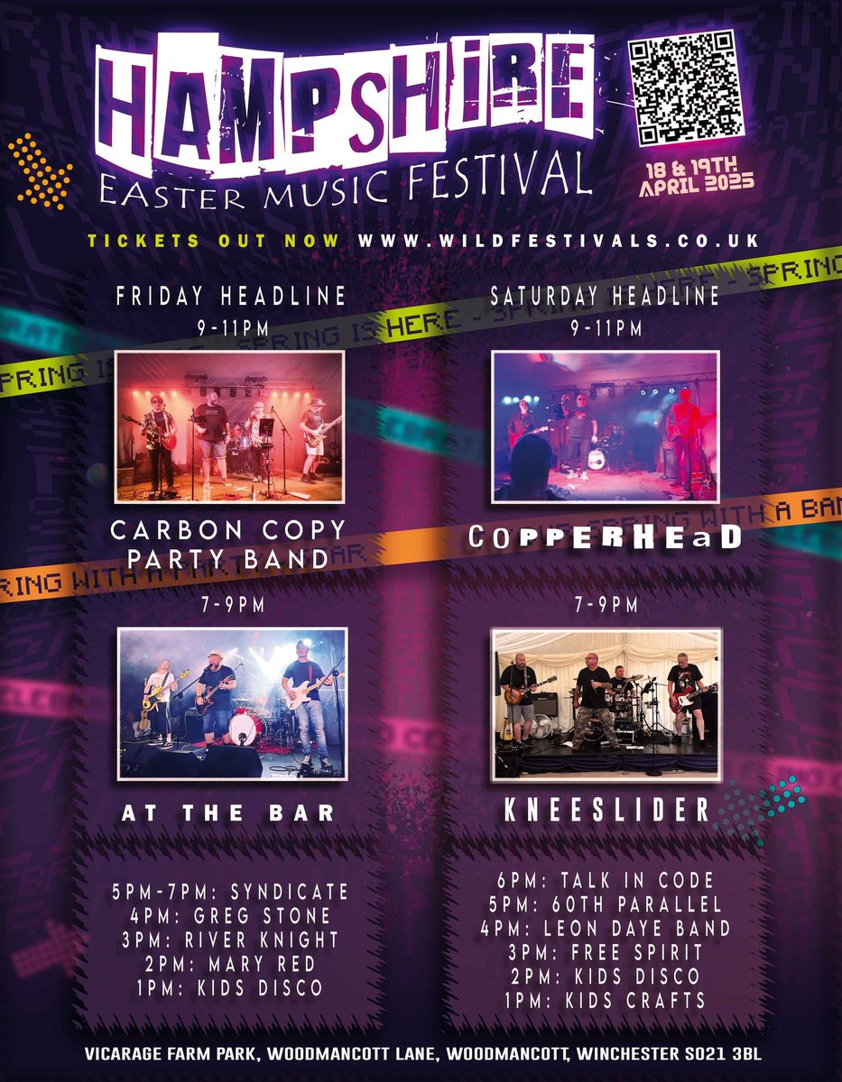 Happy 2025 everyone! Our first announcement for the year is that we'll be playing the #hampshire Wild Festival this coming April on Friday 18th. Always fun and always friendly!!

wildfestivals.co.uk

#rkgrow #riverknight #livemusic #musicfestival #vanlife