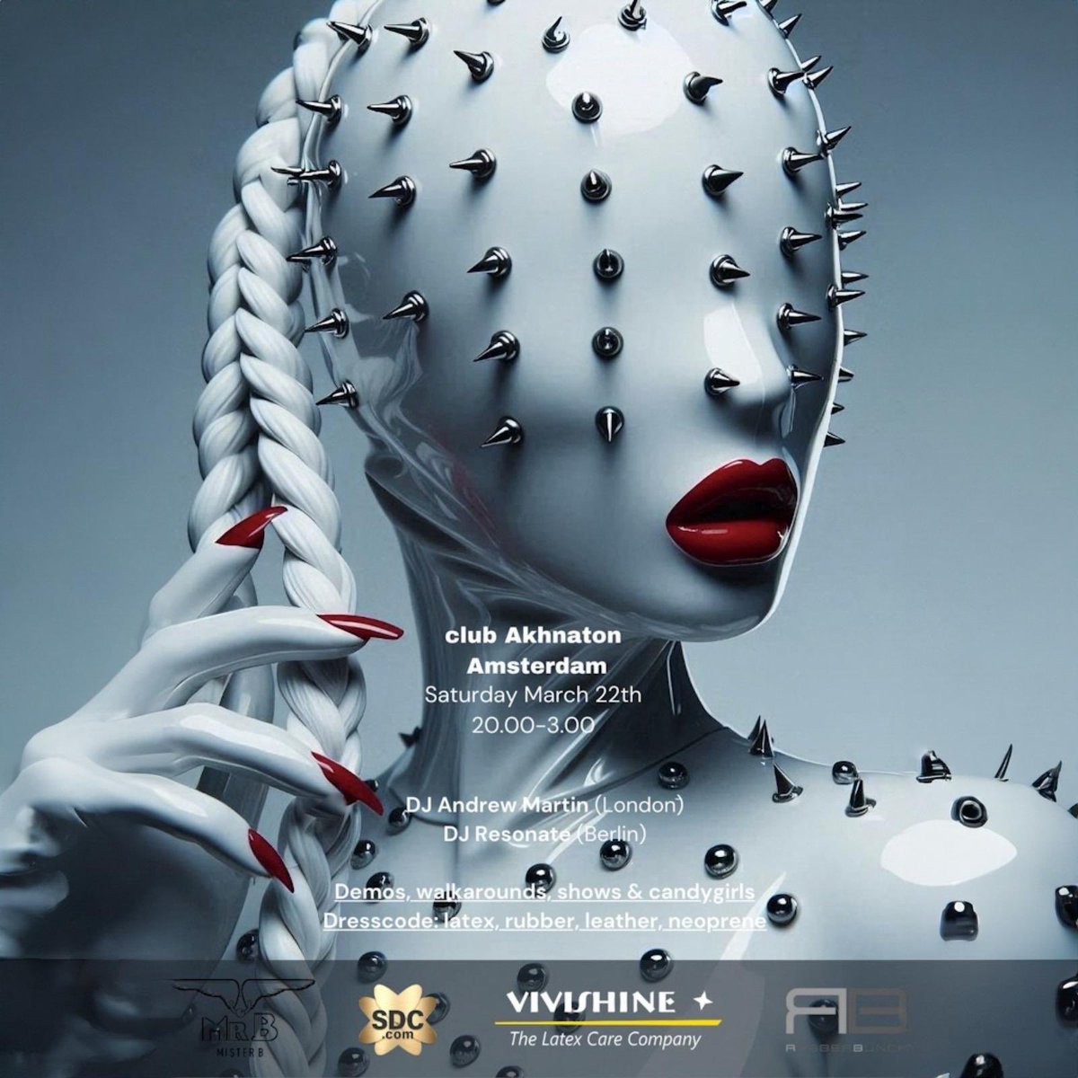 Time flies! Before you know it, you’ll be on the dance floor. 
March 22th at the party in Amsterdam. Tickets available at rubberbunch.com/kaartenenconta…