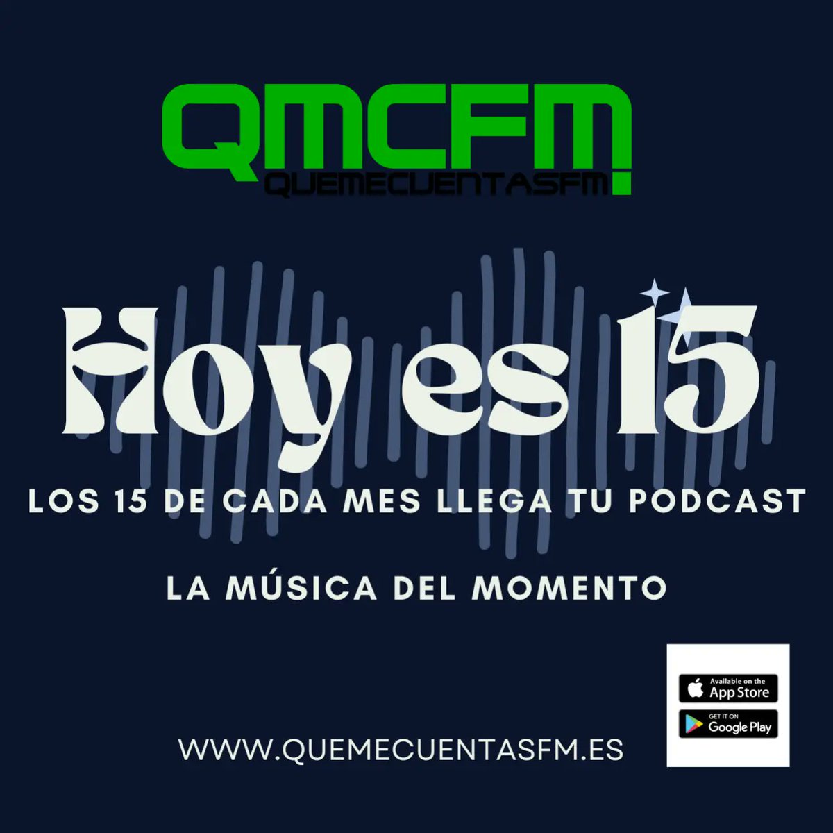 AlbertoEsteras's tweet photo. Buenas a tod@s!!! vaya año que nos espera, subimos el nivel y os damos la mejor programación y la mejor música del momento, conéctate!!

#qmcfm #quemecuentasfm #hoyes15 #musica #entrevistas #cultura #entretenimiento https://t.co/YWjR6B0hKs