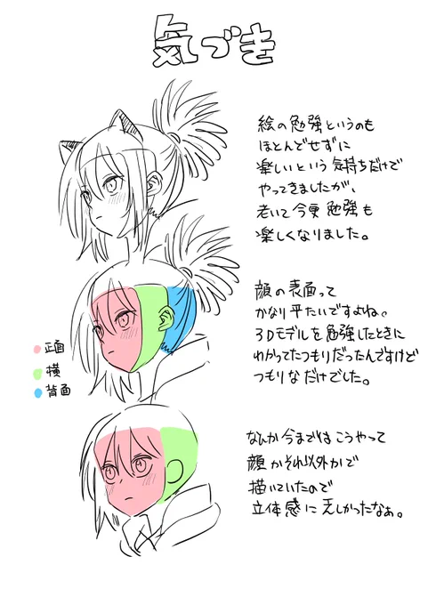 これは正しい人体構造の話ではなく、それっぽく見えればいいデフォルメの話。 