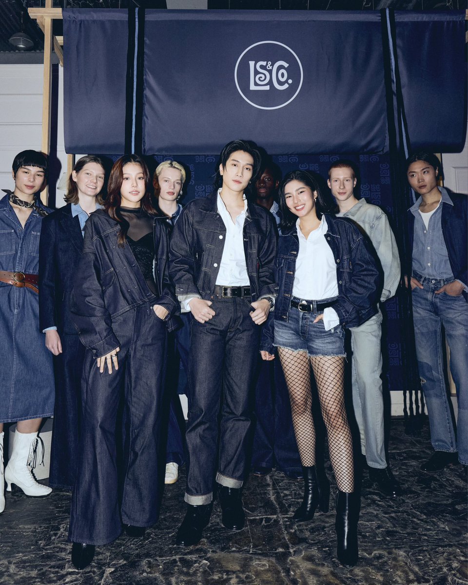 ELLEThailand's tweet photo. สวย-หล่อคูณสาม! ไบเบิ้ล วิชญ์ภาส , ก้อย อรัชพร และ ใบปอ ธิติยา ในโททัลลุคเดนิมสุดคูลจาก Levi's ส่งตรงจากงาน Levi‘s Denim Lifestyle Authority ซึ่งจัดขึ้นที่กรุงโตเกียว ประเทศญี่ปุ่นวันนี้

#ELLEThailand 
#Levis #LevisTH 
#biblewichapas #LevisxBible
#goyyog #bbaiporuary https://t.co/YpfmhJhu8E