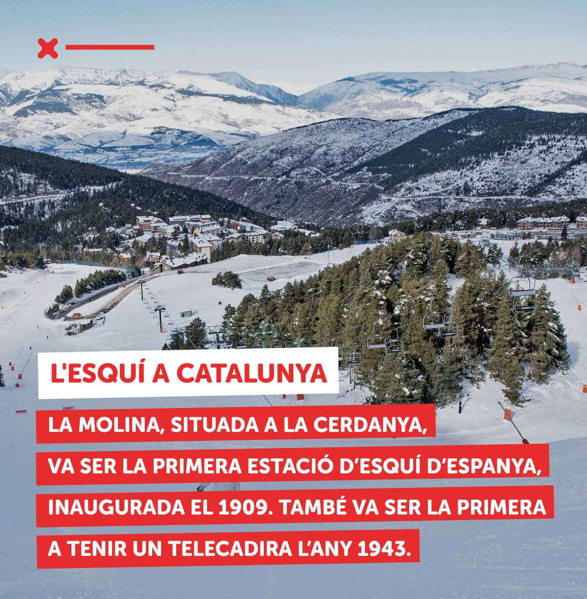 Xanascat's tweet photo. 🎿Sabies totes aquestes curiositats?🏡 Vine als Albergs Xanascat i descobreix part de la història mentre gaudeixes de la neu☃️
🛏️ Allotja't a l'Alberg La Molina, Sant Joan de les Abadesses, Planoles i Núria Xanascat
#Xanascat https://t.co/ddvOQrCGR9