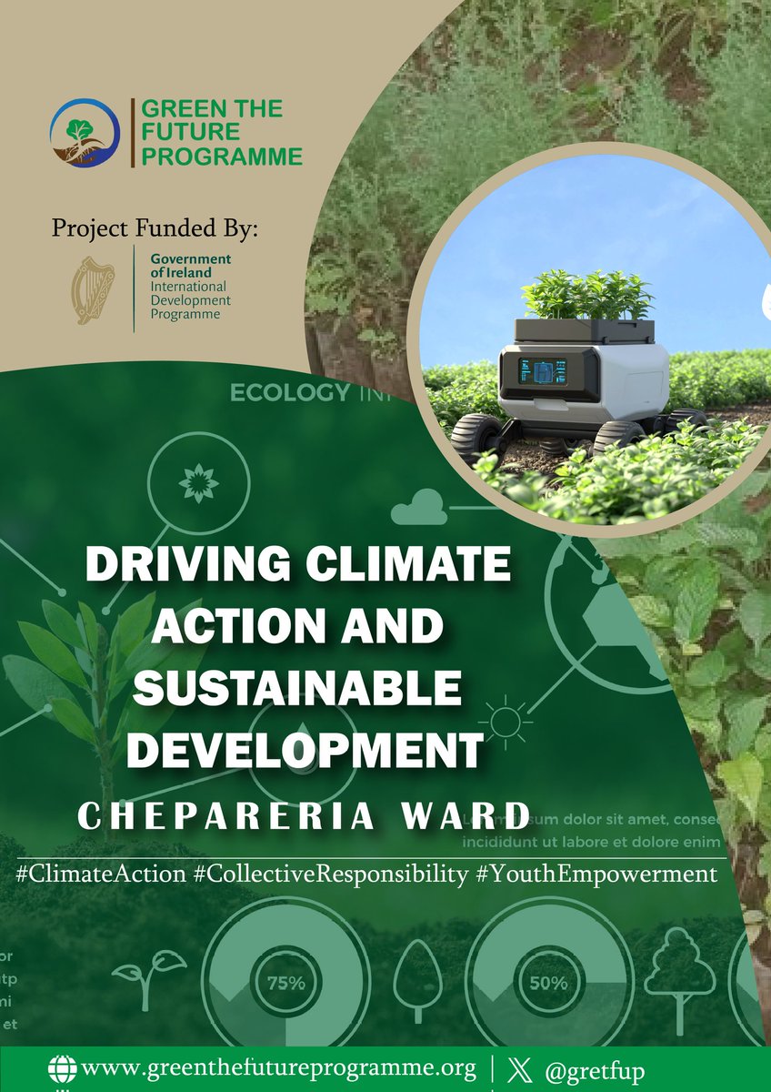 gretfup's tweet photo. Caring for the environment means caring for our future and ourselves.
#ClimateAction #YouthEmpowerment
#IrishEmbassyKenya
@IrlEmbKenya @intalert https://t.co/NDOZM6xwMT