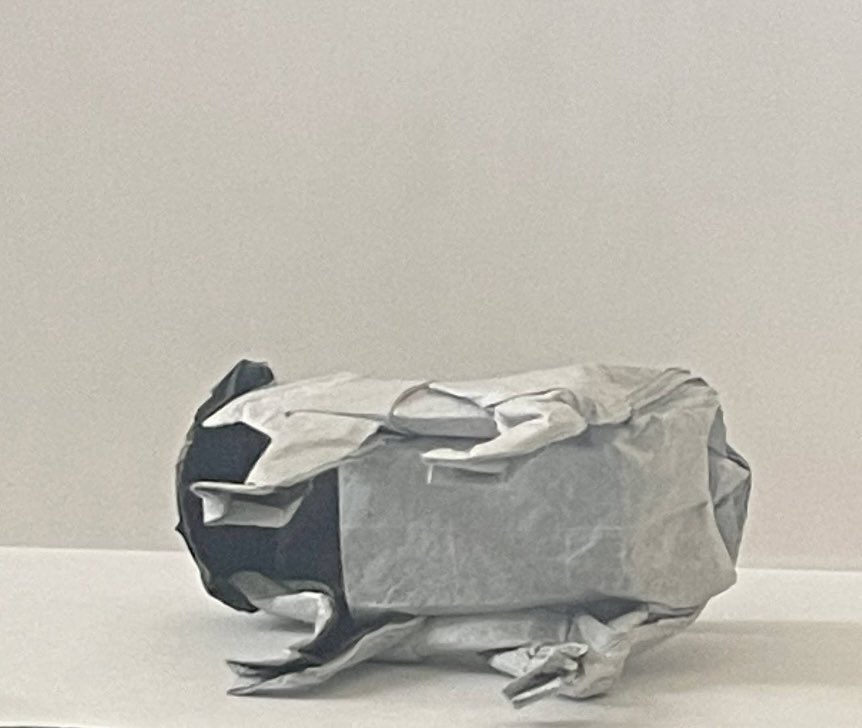 不切正方形一枚折り