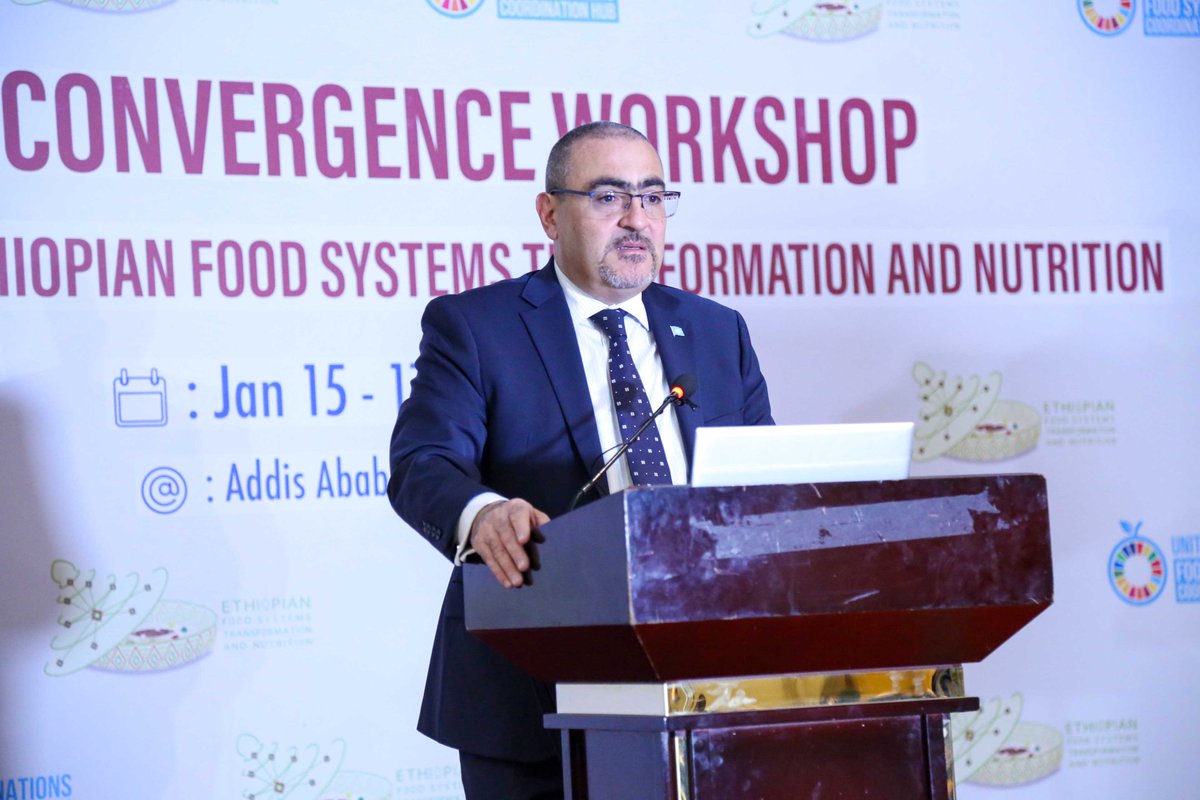 Ethiopian_ATI's tweet photo. #Climateaction and #Foodsystems Convergence Initiative is a unique collaborative effort championed by 🇪🇹 government with the support of the UN Food Systems Coordination Hub, development partners, and national stakeholders. 
@MoA_Ethiopia 
@FMoHealth 
@FoodSystems 
@FAOEthiopia https://t.co/aI5EGNpSnU