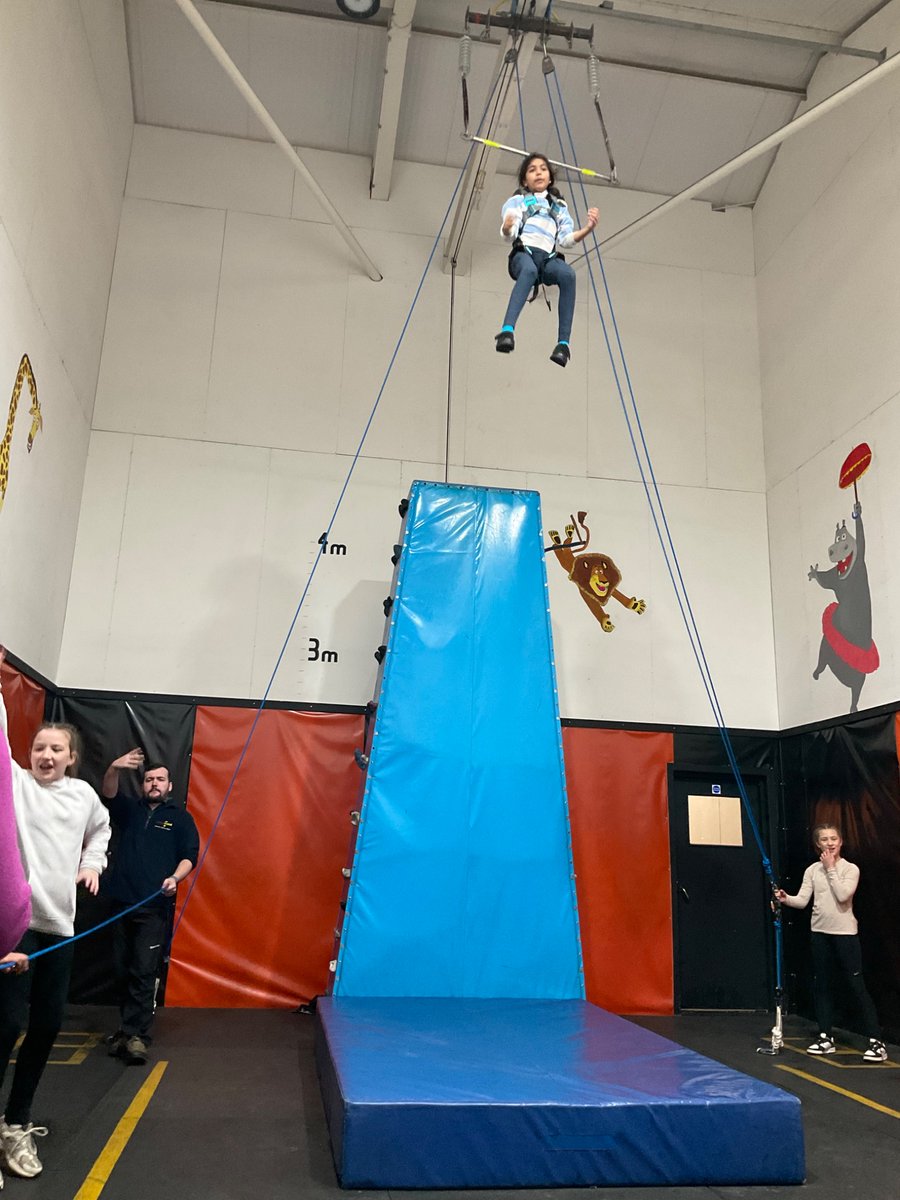 The children have loved challenging and pushing themselves on a range of activities so far #BeAnAdventurer <a href="/RealRobinwood/">Robinwood Activity Centre</a>