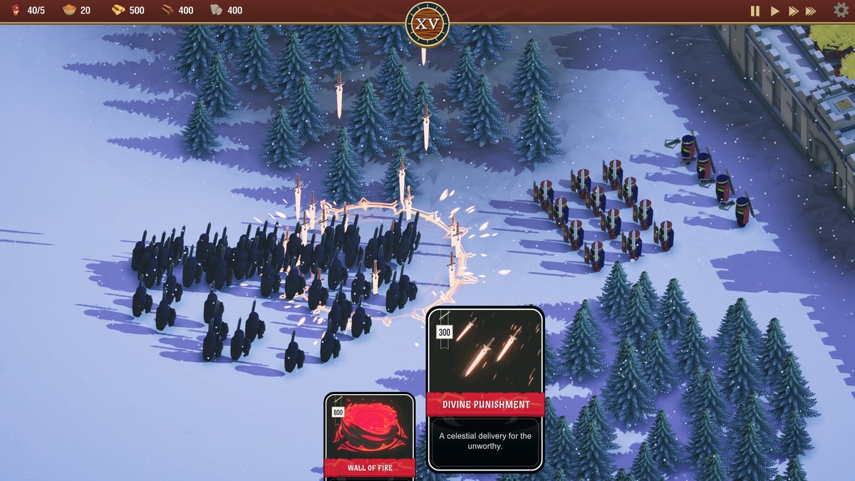 Kingdom-building with a twist! ✨ 

Kingdom’s Deck: grow by day, defend by night! 🏰🃏

Try the FREE DEMO on #Steam! 
#WishlistWednesday